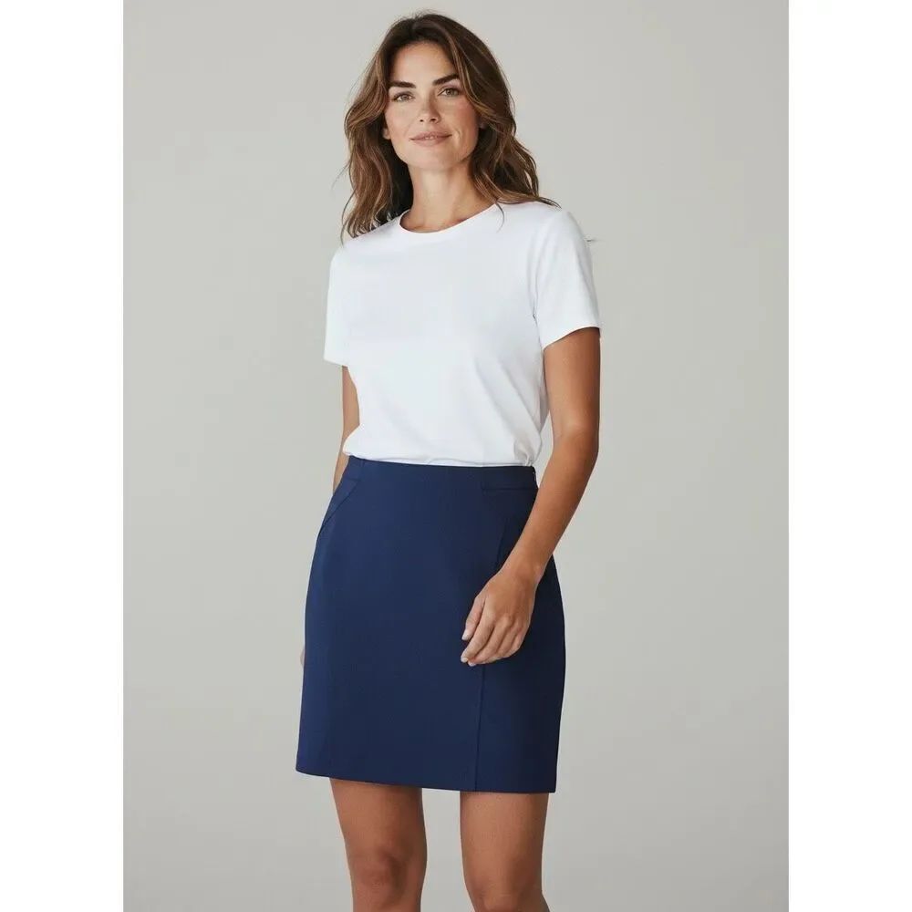 J. McLaughlin Womens Skirt Navy Pencil Skirt Size 12